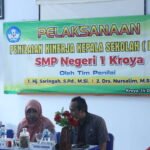 Classmeeting SMP Negeri 1 Kroya Bahagiakan Siswa siswi dengan lomba estafet sarung