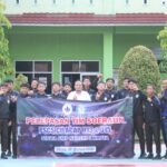 Hari pertama masuk sekolah, SMP Negeri 1 Kroya Melaksanakan Upacara bendera dan pembagian hadiah kepada Siswa-siswi berprestasi.