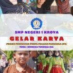 Pelantikan Anggota OSIS SMP Negeri 1 Kroya